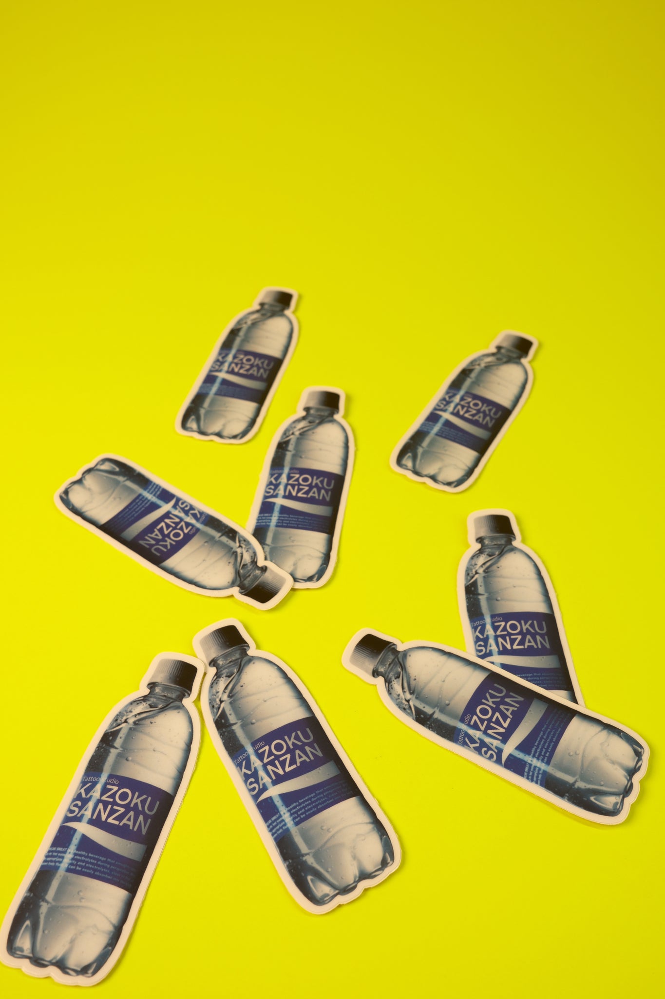 Kazoku Sanzan Sticker Set